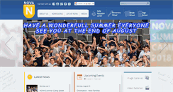 Desktop Screenshot of nova.edu.mk