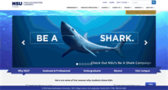 Desktop Screenshot of nsuweb.nova.edu