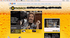Desktop Screenshot of comeback.nova.cz