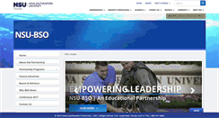Desktop Screenshot of nsubso.nova.edu