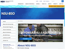 Tablet Screenshot of nsubso.nova.edu