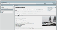 Desktop Screenshot of nova.org
