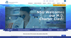 Desktop Screenshot of nova.edu