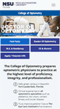 Mobile Screenshot of optometry.nova.edu